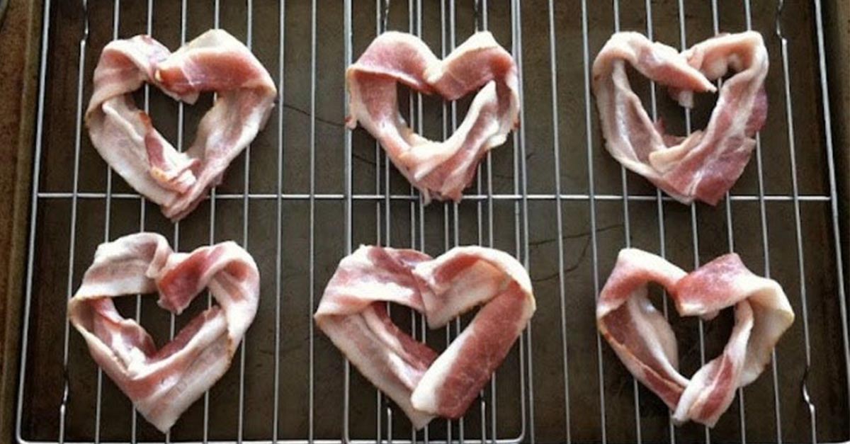 Bacon hearts